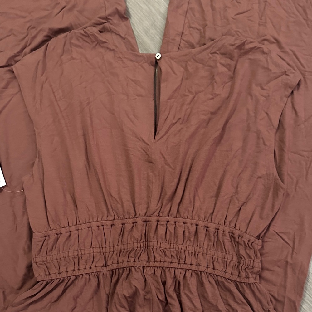 Old Navy Sleeveless Rust Jumpsuit - Picture 4 of 6
